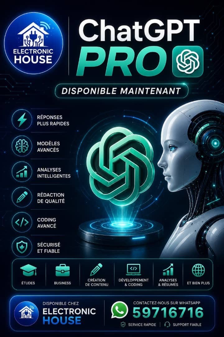 ChatGPT Plus – 1 mois