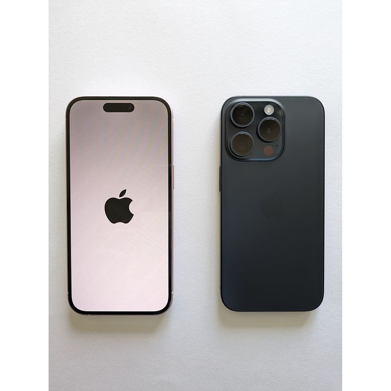 iPhone 15 Pro 128 Go – Neuf ouvert – photo du modèle (illustration non contractuelle), identique pour toutes les capacités et tous les états
