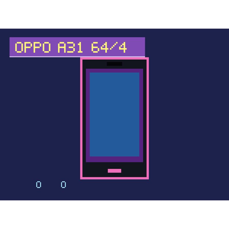 Oppo A31 64 GB / 4 GB RAM – New, open box – real photo of our stock