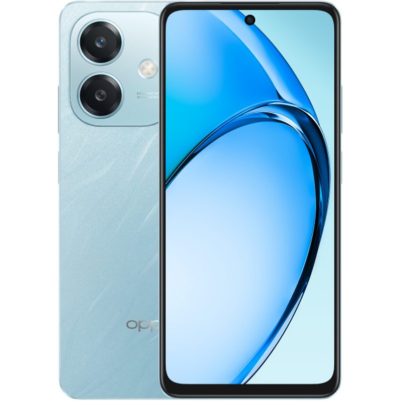 Oppo A3x 64 Go / 4 Go RAM – Neuf ouvert – photo du modèle (illustration non contractuelle), identique pour toutes les capacités et tous les états
