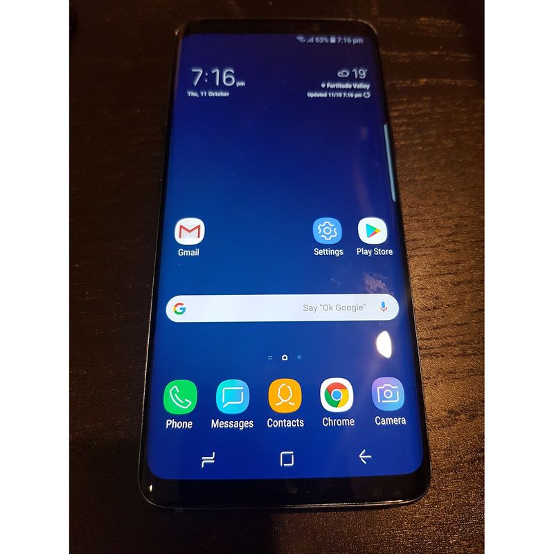 Samsung Galaxy S9 – Neuf scellé – photo du modèle (illustration non contractuelle), identique pour toutes les capacités et tous les états